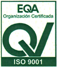 Certificado EQA ISO 9001